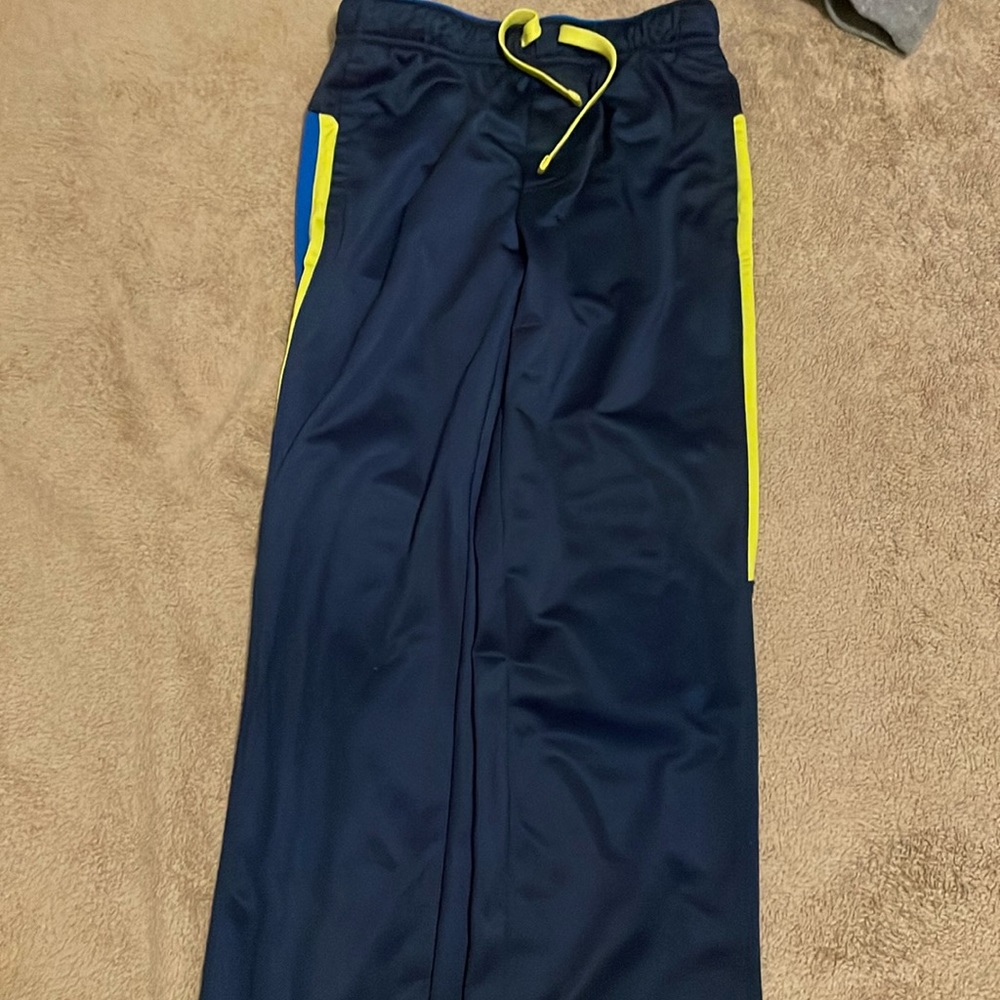 Nice looking boys athletic works pant full dark blue